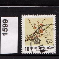 China - Taiwan (Asien) Mi. Nr. 1292 v + 1599 + 1613 w. - Nationalblume o <