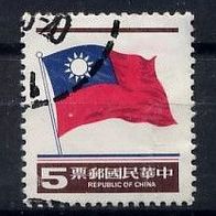 China - Taiwan (Asien) Mi. Nr. 1416 - Nationalflagge o <