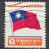 China - Taiwan (Asien) Mi. Nr. 1417 - Nationalflagge o <