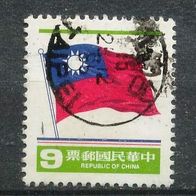 China - Taiwan (Asien) Mi. Nr. 1420 - Nationalflagge o <