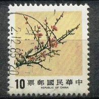 China - Taiwan (Asien) Mi. Nr. 1599 Pflaumenblüten o <