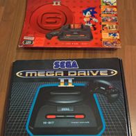 Sega Mega Drive II / 2 - Mega 6 / Six Pack mit 6 Spielen