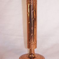 Alte Messing Vase mit Hammerschlag-Dekor