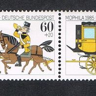 Bund BRD 1985 MiNr.1255-1256 postfrisch - Zusammendruck