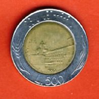 Italien 500 Lire 1992