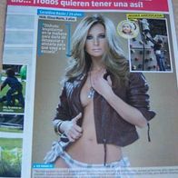 Geraldine Bazan Clipping Article Full Page sexy spanisch Clippings Bericht