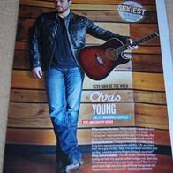 Chris Young Clipping Full Page us Sänger Bericht