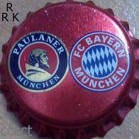 Paulaner Brauerei Bier Kronkorken fc Bayern München 2013 Kronenkorken neu + unbenutzt