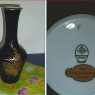 altes Erbstück Kobalt Vase Porzellan, alter Stempel, sehr wertvoll!!