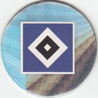 018 Emblemen / Logo HSV in Silber Var 3 POG Bundesliga Fußball Schmidt Spiele