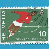 Schweiz 1970 - Fussball Mi.- 929 gest. (3290)