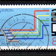 Bund BRD 1988, Mi. Nr. 1368, Europa, Transport Kommunikation #10968
