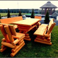 Neu Holz Gartenmöbelsets, Terrassenset, DE + 2, Farbe wählbar kaufen