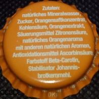 Zutaten.. Orange Limo Kronkorken aus Bad Überkingen Kronenkorken in neu und unbenutzt