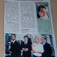 Dina Meyer Clipping Article german Costas Mandylor Secret Agent Man Bericht