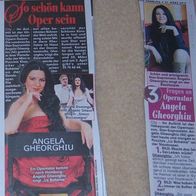 Angela Gheorghiu Clippings Article german Bericht Oper