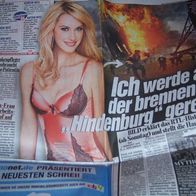 Lauren Lee Smith Clipping Article german Bericht Hindenburg