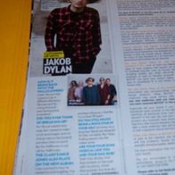 Jakob Dylan us Clipping Full Page Article Wallflowers Bericht