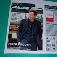 Peter Cincotti Clipping german Bericht