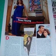 Sean Young us german Article Clippings Full page Bericht