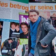 Mark Owen Take That german Article Clippings Full pages Robbie Williams Bericht