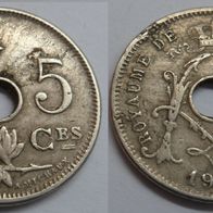 Belgien 5 Centimes 1910 "Belgique" ## D