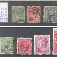 Briefmarken Luxemburg 1895 -1979