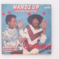 Ottawan - Hands Up / Hands Up - Instrumental, Single - Carrere 1981