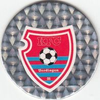 057 Logo KFC Uerdingen in Silber Var 1 POG Bundesliga Fussball Schmidt Spiele