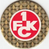 061 Logo 1. FC Kaiserslautern in Gold Var 1 POG Bundesliga Fussball Schmidt Spiele