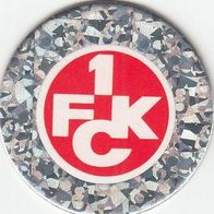 061 Logo 1. FC Kaiserslautern in Silber Var 2 POG Bundesliga Fussball Schmidt Spiele