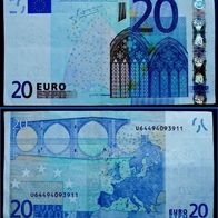 Banknote - 20 Euro - 2002 / L080A2 / U