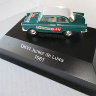 Brekina DKW Junior de Luxe Testfahrt Hobby 1:87 *
