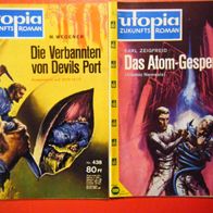 1 Heft auswählen: " Utopia Zukunftsroman " Kleinband-Pabel, . Lonati Cover.