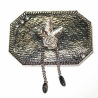 schöne Modeschmuck Brosche mit Sicherheitsverschluß