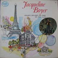 Jacqueline Boyer - Verliebte Schlager aus Paris - LP - 1971 - Paul Kuhn