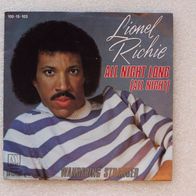 Lionel Richie - All Night Long / Wandering Stranger, Single - Motown 1983