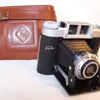 Solida Record " Franka " - Klapp-Rollfilmkamera mit Spezial-Objektiv 1:8, F= 80 mm