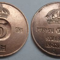 Schweden 5 Öre 1965 ## E