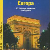 ADAC Städteatlas Europa 2002. 25 Ballungsraumkarten, 53 Citypläne