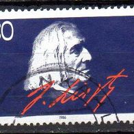 Bund BRD 1986, Mi. Nr. 1285, Todestag Franz Liszt, gestempelt #11289