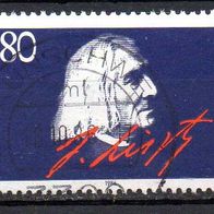 Bund BRD 1986, Mi. Nr. 1285, Todestag Franz Liszt, gestempelt #11293
