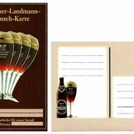 ALT ! Reklame-Postkarte "Märkischer Landmann" : Kindl-Brauerei Berlin