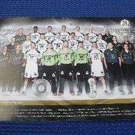 THW Kiel Mannschaftskarte 2013/14 - Handball