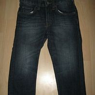 Neuwertige 7/8 Jeans / Capri - Jeans H&M LOGG Gr. 128/134/140 (0913)