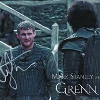 Mark Stanley (Game of Thrones) - orig. sign. Grossfoto