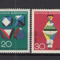 BRD / Bund 1968 Fortschritt in Technik und Wissenschaft MiNr. 546 - 548 postfrisch
