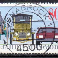Bund BRD 1986, Mi. Nr. 1268, 100 Jahre Automobile, gestempelt #11353