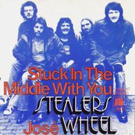 Stealers Wheel (Gerry Rafferty) - Stuck In The Middle With You - 7" - A&M (D) 1972