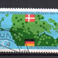 Bund BRD 1985, Mi. Nr. 1241, Bonn-Kopenhagen-Erklärung, gestempelt #11450